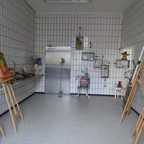 Ausstellungsraum - Länge: 6.05m, Breite: 3.55m, Höhe: 3.80m
