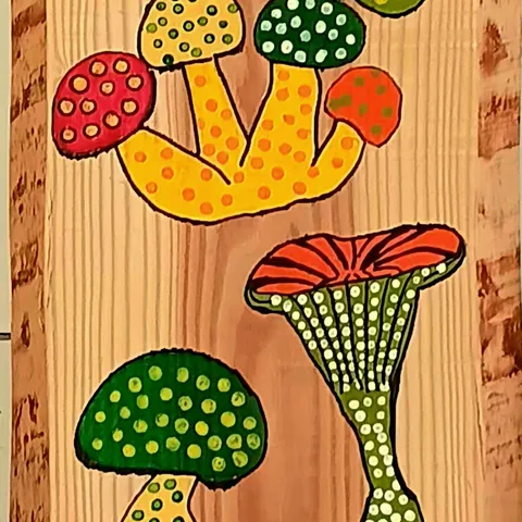 Baumpilze Kusama Art