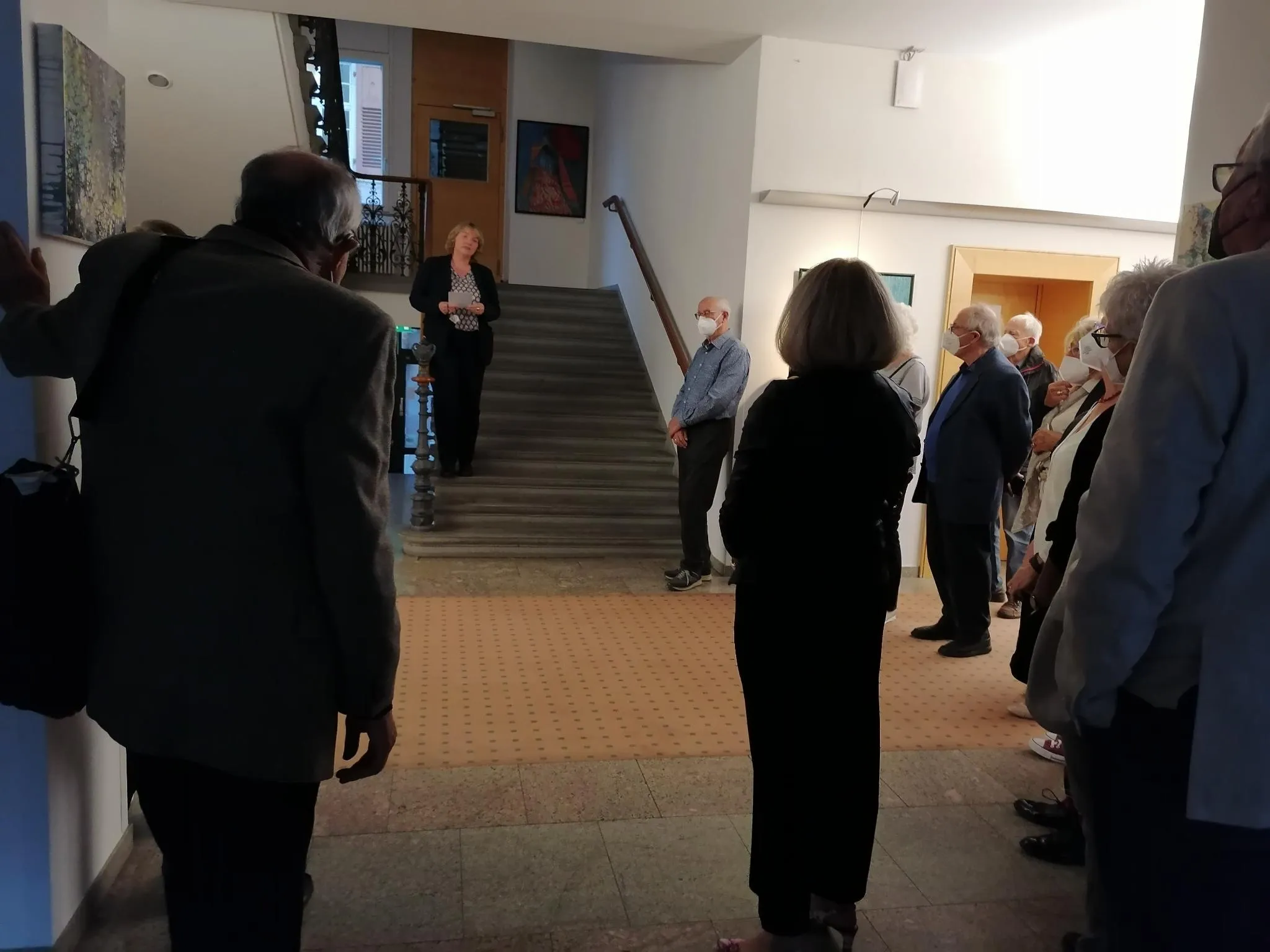 Begrüßung zur Ausstellung Bildpunkt